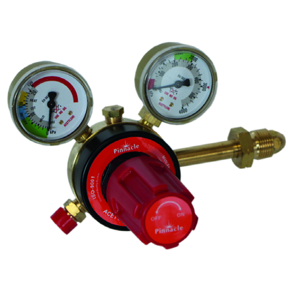 Multi Stage Acetylene Regulator  Brass Bonnet - EN2503