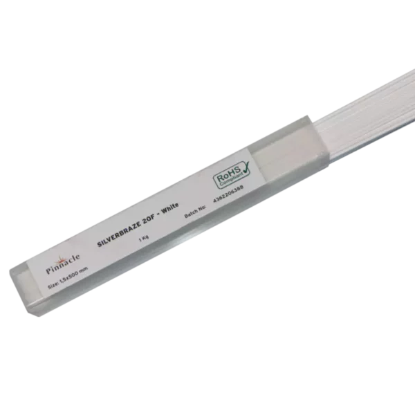 SILVERBRAZE 40F    FLUX COATED  YELLOW  1.5 x 500MM