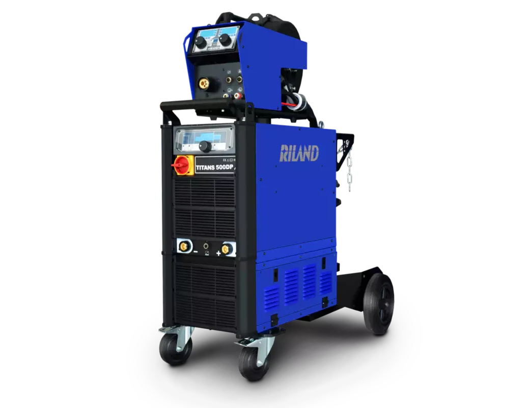 TITANS 500DP, 380V  500A  DOUBLE PULSE SYNERGIC MIG/MMA/TIG/GOUGE WELDER